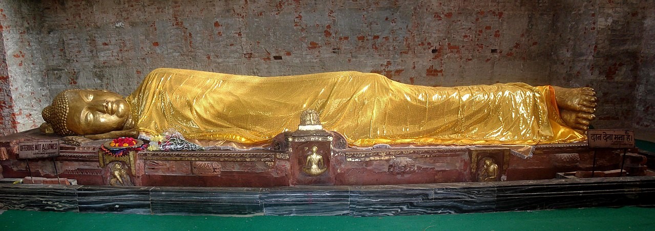 Bouddha Shakyamuni couché